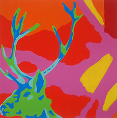 Valerie Gladwin Montgomery - 'The Deer': Click for a larger image of this painting